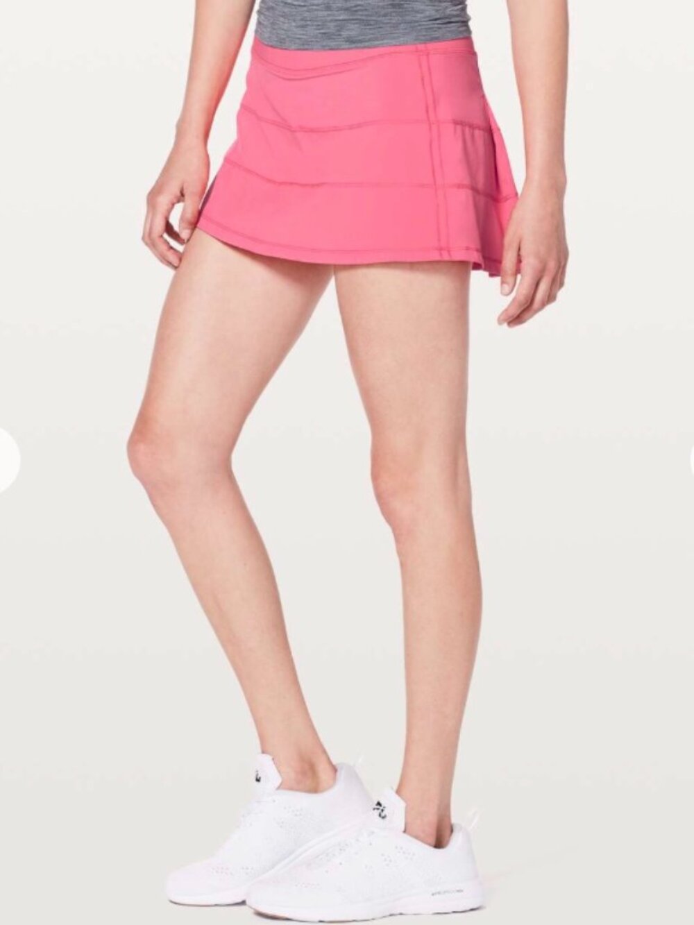 Lululemon Pace Rival Skirt Regular 4-way Stretch 13" Hot Pink Size 2 PickleBall